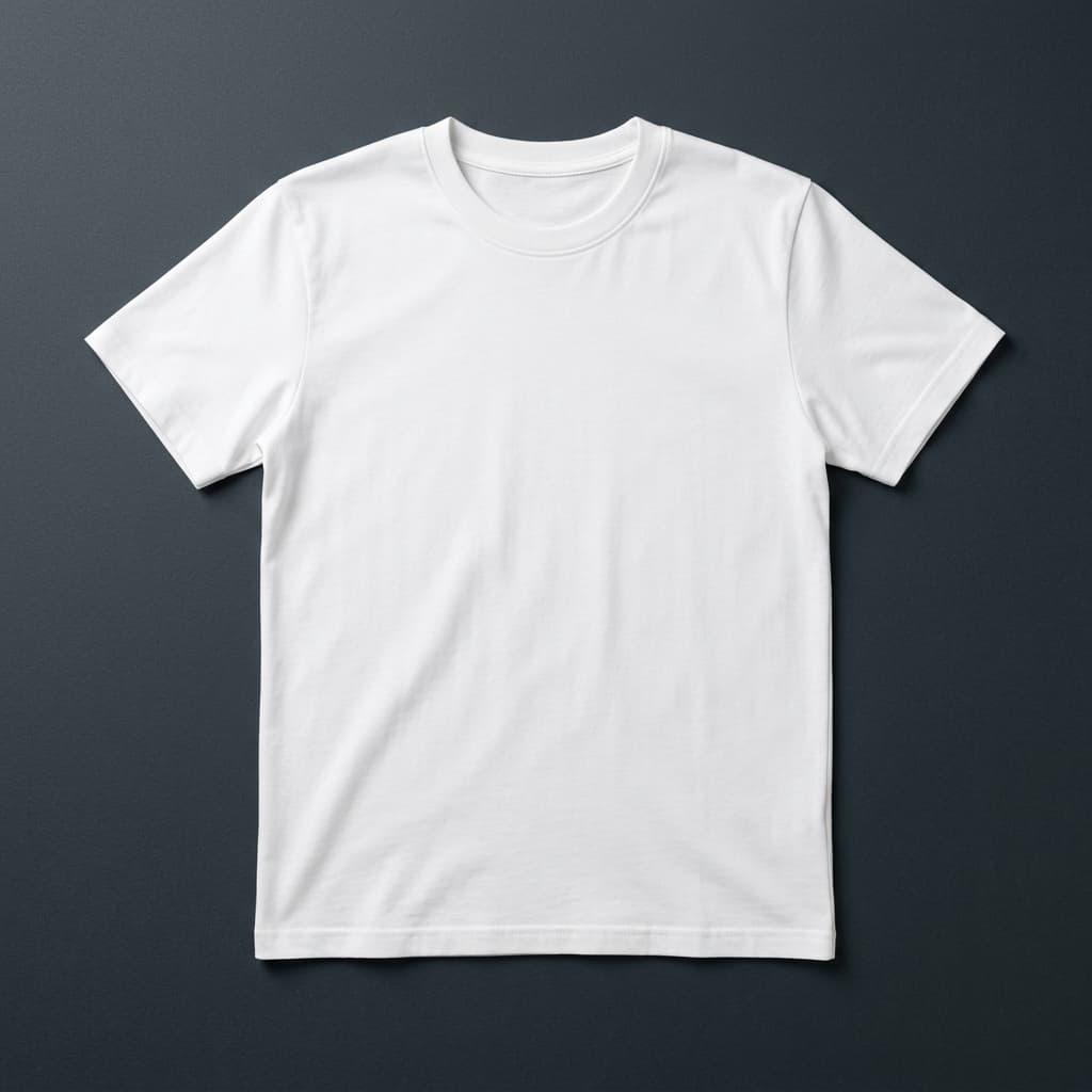 White T-Shirt front view